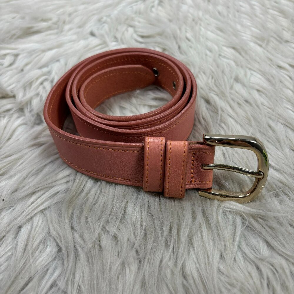 Halogen Women's Pink Leather‎ Waist Belt